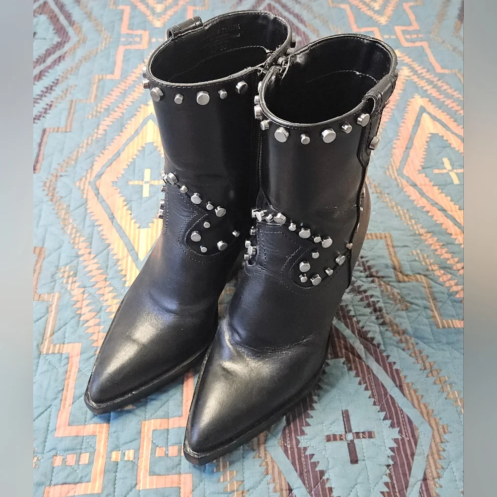 Vince Camuto Studded Boots‎ - Picture 1 of 8
